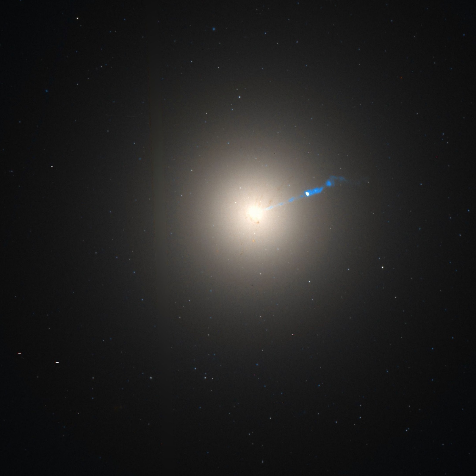 Messier 87, a elliptical galaxy