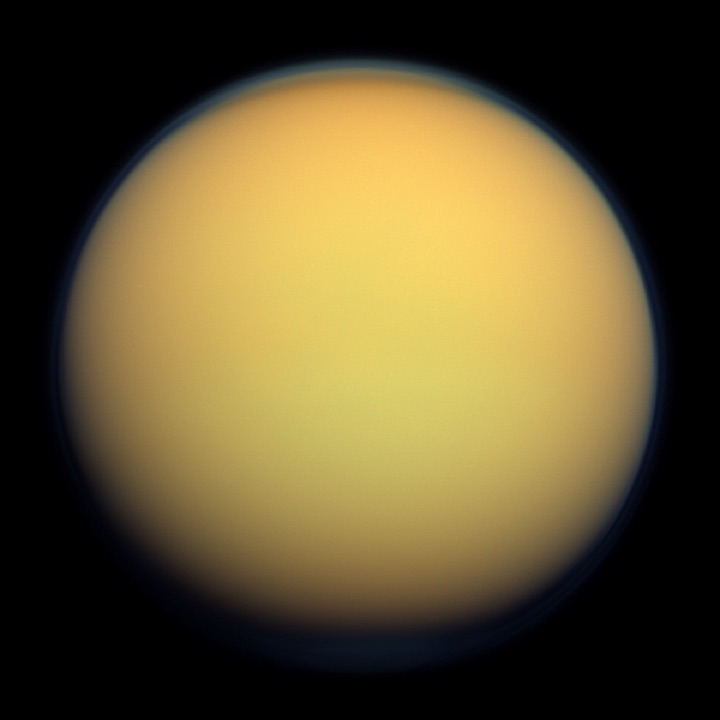 Titan, photographed