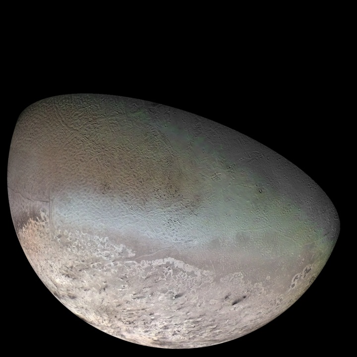 Triton, photographed